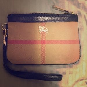 Authentic Burberry Wristlet